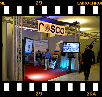 Lo stand della Rosco