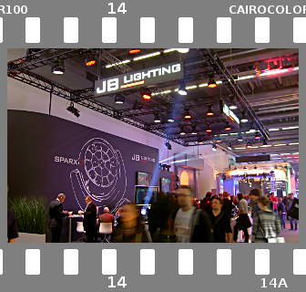 Lo stand della
          JB-LIGHTING