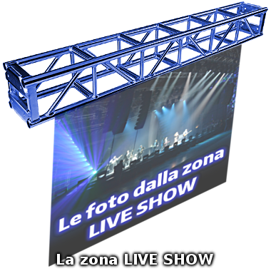 Le foto dalla zona LIVE SHOW